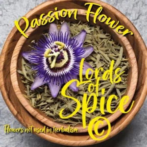 Té de flor de la pasión - Hierba de flor de la pasión - Hierba tradicional - Cultivado en EE. UU. - Imagen 1 de 8