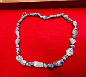 Antike Lapislazuli Perlenkette - aus der gleichen kuratierten Sammlung - Bild 1 von 4