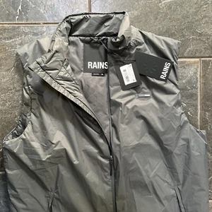 New Rains Padded Nylon Vest X LARGE- SLATE Fashion Gents - Warm - Picture 1 of 10