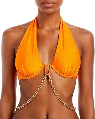 Cult Gaia 298956 Womens Jocelyn Bikini Top MISSING CHAIN ! SZ M - Image 1 of 2
