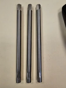 HIGHTBRUSH # PSL382  3/8'' x 6'' X 1/2'' PENCIL END BRUSH STAINLESS STEEL 3 PACK - Picture 1 of 4