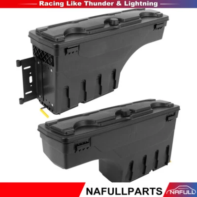 2 unidades para Dodge Ram 1500 2500 3500 2002-2018 camioneta plataforma almacenamiento caja de herramientas estuche oscilante Foto 1 de 4