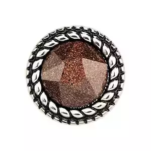 5pcs Glittery Neon Metal Buttons for Fashion, Craft Sewing Projects DIY 18-25mm - Picture 1 of 9