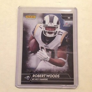 Robert Woods #188 Rams / USC MVP 1/1 Made 2017 Panini Instant Black NFL