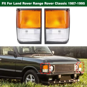 Pair Corner Lamps For Land Rover Range Rover Classic 1987-1995 PRC8949 PRC8950 - Picture 1 of 13