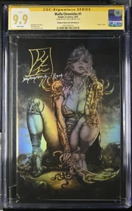 WAIFU CHRONICLES #1 - KYUYONG EOM GLADIATOR FOIL EDITION G ORO FIRMATO CGC 9.9 - Foto 1 di 2