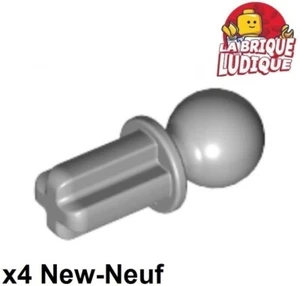 Lego technic 4x Axle Tow ball axe rotule boule gris/light bluish gray 2736 NEUF - Imagen 1 de 1