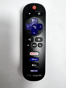 NEW TCL Roku TV Remote Control 21001-000071 with Netflix Disney+ AppleTV HBO Max - Picture 1 of 7