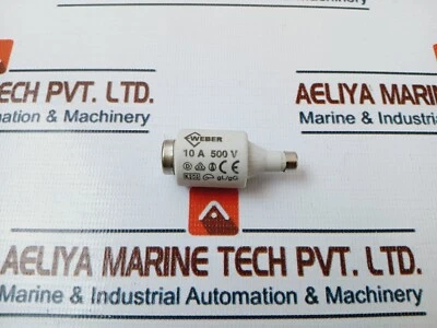 Lot of 10X Weber 10A Bottle Fuse GL/GG 500V - Image 1 of 4