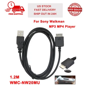 Câble de chargeur de données USB cordon de fil conducteur pour lecteur MP3 MP4 Sony Walkman neuf avec étiquette neuf-a918 - Photo 1 sur 7