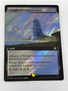 Temple of Enlightenment Extended Art Surge Foil Doctor Who Foil #1116 MTG - Picture 1 of 1