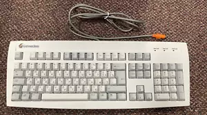 Vintage Gateway 2000 PS/2 English/Russian Keyboard Mechanical,USB to PS2 Adapter - Picture 1 of 3