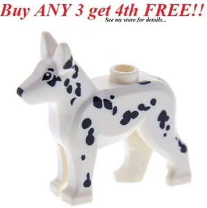 ☀️NUEVA LEGO Minifigura Minifigura Minifigura Animal Mascota Perro Manchas Dálmatas - Imagen 1 de 2