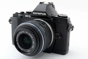 Olympus Om-D E-M5 16.1MP 14-42mm Objectif Noir [ EXC Avec / Boîte,8GB SD,Flash [ - Photo 1 sur 12