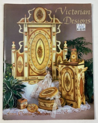 Charles Johnson Victorian Designs Decorative Cottage Furniture Painting Book - Image 1 of 3