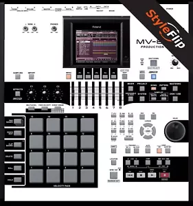 Roland MV 8800 Skins | Color White | Protective Decal | StyleFlip Skins - Picture 1 of 1