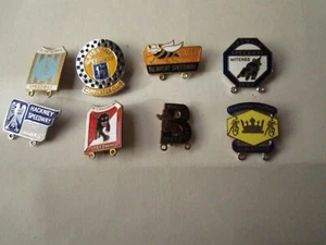 8 DISTINTIVI SPEEDWAY VINTAGE - Foto 1 di 2