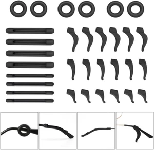 16 Pairs Eyeglasses Ear Grip Ear Hooks, Anti-Slip Holder Eyeglasses Stoppers Tem - Picture 1 of 12