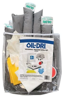Kit de derramamento universal para caminhoneiro Oil-Dri L90688 - Imagem 1 de 3