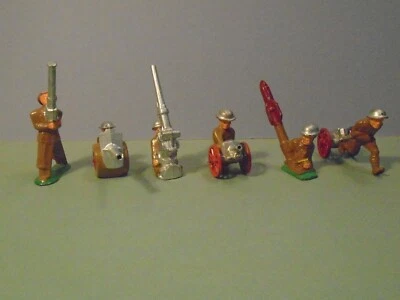 BARCLAY MANOIL ARTILLERÍA CAÑÓN COHETE TRINCHERA MORTERO GRUPO EXCELENTE ESTADO Foto 1 de 2