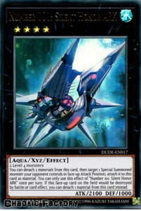 YUGIOH DUDE-EN017 Number 101: Silent Honor ARK Ultra Rare 1st Edition NM - Picture 1 of 1
