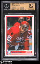 Eric Lindros BGS 9.5: 1990-91 7th Inning Sketch OHL Rookie Highest Subs POP 2