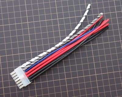 Power Speaker input Harness For Ampire ACTIVE9-SQ Subwoofer Venom VX 6.8 PB AMP - image 1 of 3