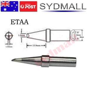 ETAA Solder Soldering Station Iron Tip for Weller PES51 WES51 WESD51 Single Flat - Bild 1 von 3
