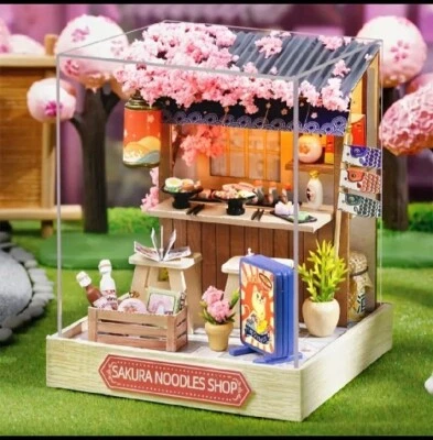 Sakura Noodle House Doll House DIY Assemble Required - Image 1 of 4