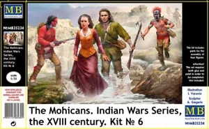 Master Box 35234 1:35 The Mohicans. Indian Wars Series the XVIII century Kit № 6 - Picture 1 of 7