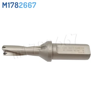 U drill C25-3D 17mm WC Series Insert Fast Drilling Bit For WCMT WCMT03 UD-17 - Picture 1 of 4