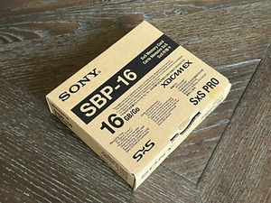*** Sony SBP-16 16GB SxS PRO Memory Card - SEALED UNOPENED BRAND NEW - - Picture 1 of 3