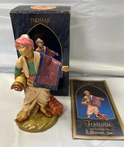 Fontanini 5" Heirloom Nativity Collection ~ THOMAS ~ #75510 w/Story Card - MIB - Picture 1 of 13