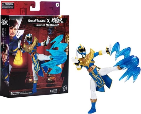 Power Rangers X Street Fighter Morphed Chun-Li Blazing Phoenix Action Figure Cover