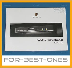 NEU Porsche Wlan Router Wifi Handbuch Bedienungsanleitung Betriebsanleitung - Picture 1 of 1