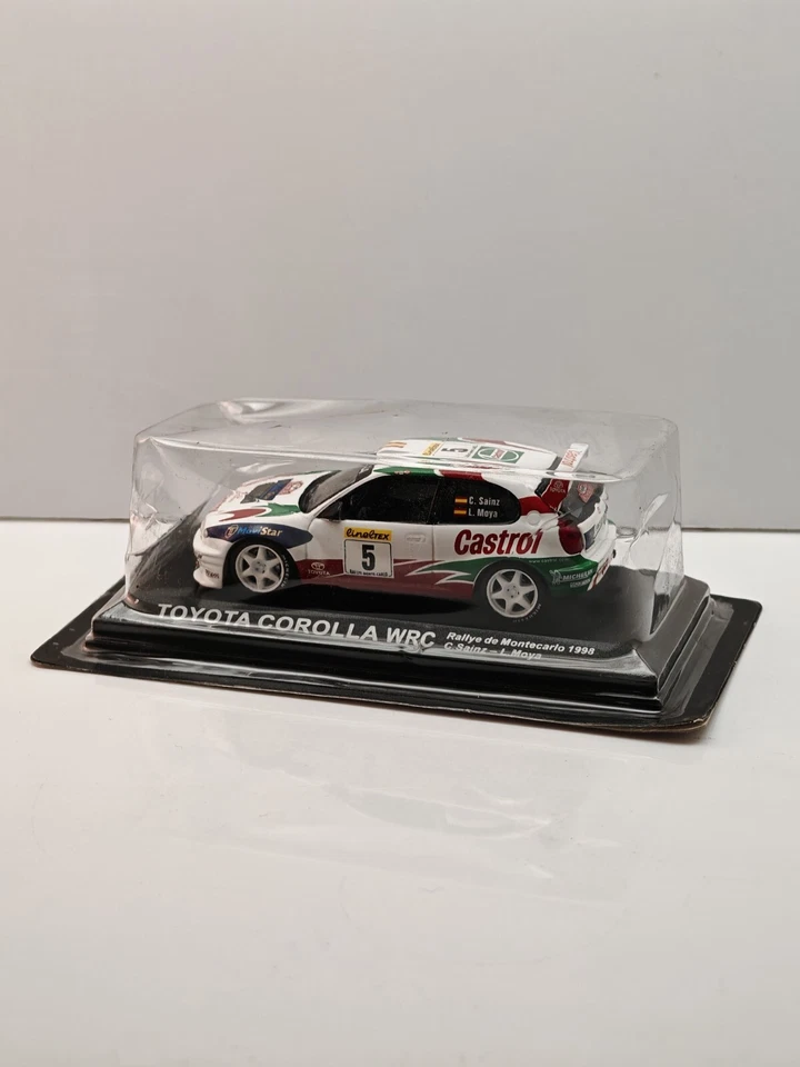 Die cast 1/43 Modellino Auto Toyota Corolla WRC RMC 1998 - Immagine 1 di 4