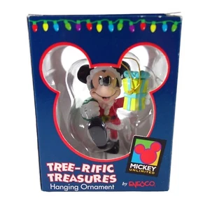Adorno de Navidad de colección Enesco Mickey Unlimited Tree-fricent Treasures - Imagen 1 de 5