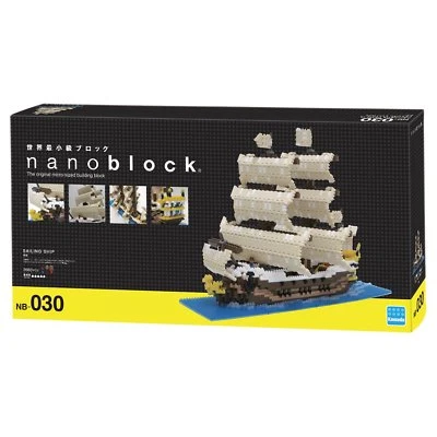 Puzzle bloque velero Kawada nanoblock NB-030 Foto 1 de 4