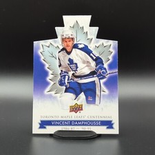 2017-18 Upper Deck Toronto Maple Leafs Centennial Die Cut #25 Vincent Damphousse