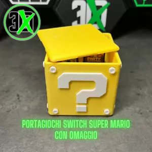 Custodia Porta Cartucce Giochi Nintendo Switch SD Super Mario - Foto 1 di 6