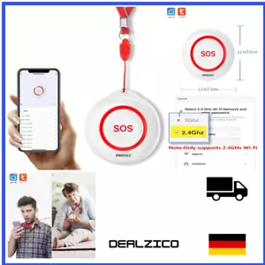 SINGCALL Drahtloses Notfallknopf für Senioren Rufsystem - Bild 1 von 9