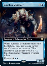 x1 Amphin Mutineer - Extended Art MTG Commander Legends R M/NM, English