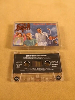 Death -  Spiritual Healing cassette MC NM Obituary Dismember Bolt Thrower Cancer - Image 1 of 4