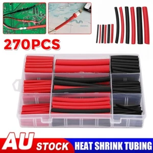 270Pcs Marine Grade Heat Shrink Dual Wall Heatshrink Tubing Wrap Wire Tube Kit - Picture 1 of 12