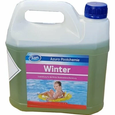 AZURO® Winterschutz 3 Liter Wintermittel Winterfluid Winterzusatz Pool Whirlpool