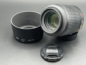 Nikon DX AF-S Nikkor 55-200mm F4-5.6G ED VR Zoom Lens From Japan #102 - Picture 1 of 12