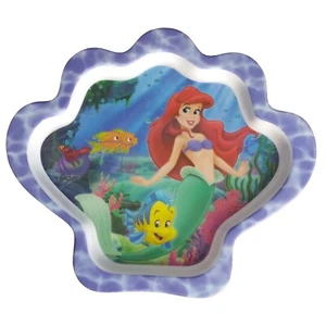Disney Store The Little Mermaid Sebastian Flounder Shell Shaped Melamine Plate - Picture 1 of 5