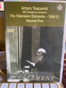 Arturo Toscanini:The Television Concerts 1948-52 Volume Five DVD Great Condition - Bild 1 von 1