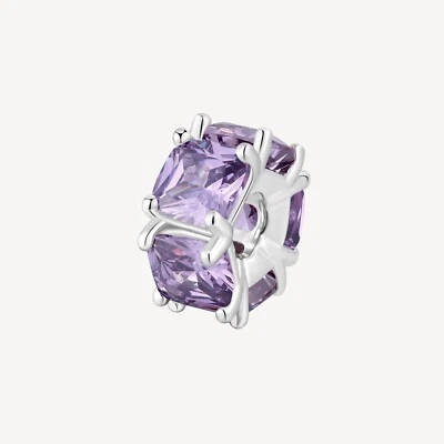 BROSWAY FANCY CHARM CON ZIRCONI IN ARGENTO 925 FMP04 colore MAGIC PURPLE - Immagine 1 di 4