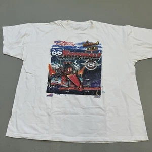 Vintage Route 66 Raceway Stadium Drag Racing Shirt 1998 Size 2XL Joliet - Picture 1 of 9